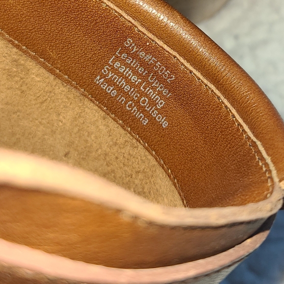 Madewell Kiltie Mules Brown Fringe Boho 70s style Leather Clog heels size 8 - Picture 6 of 9